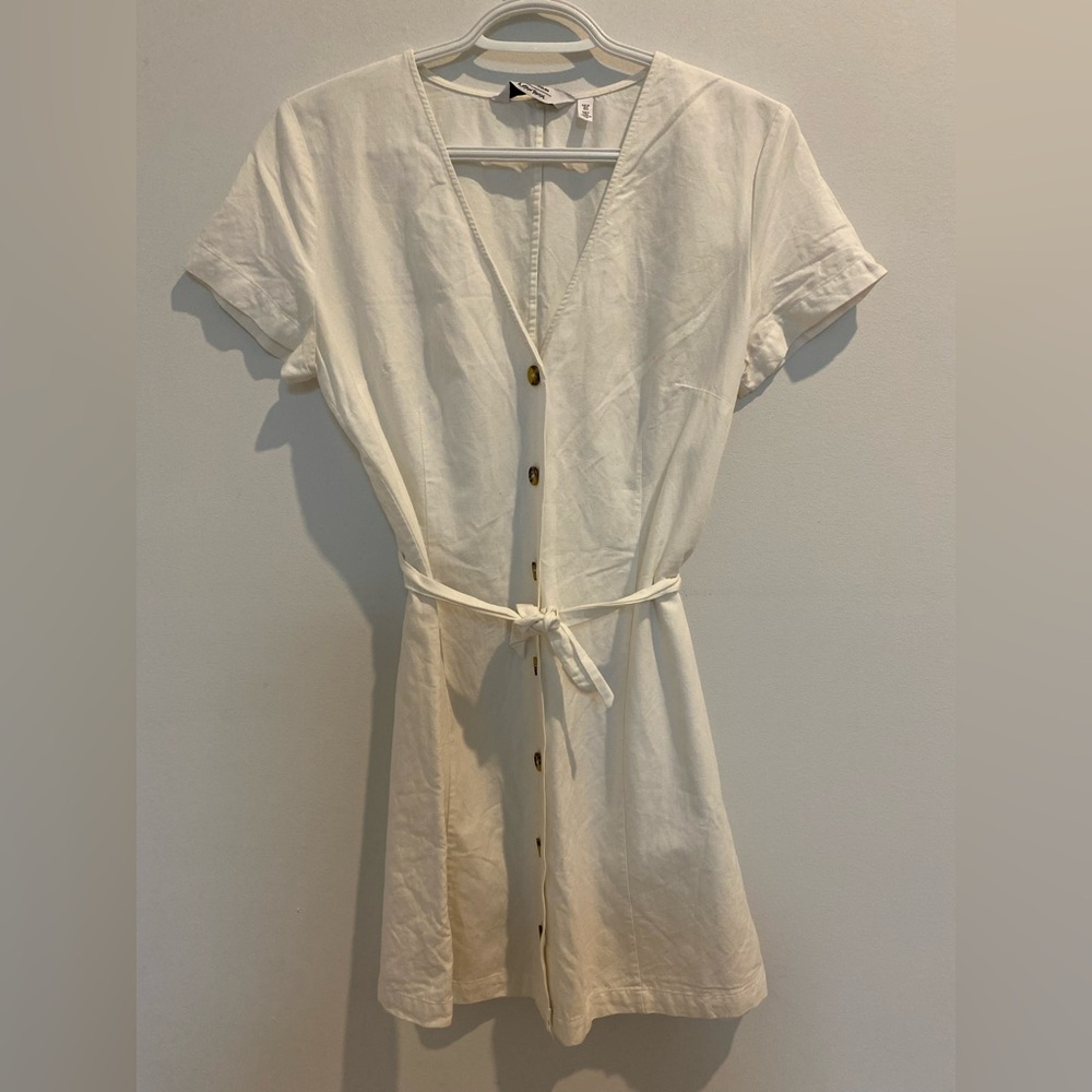 & Other Stories White Dress Size 6